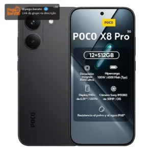 Poco X8 Pro 512gb 12gb Ram Original ( Global ) Com Nfc - Imagem 1
