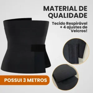 Cinta Modeladora Redutor De Cintura Sauna Masculino Academia - Imagem 7