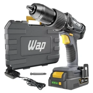 Parafusadeira E Furadeira De Impacto K21 ID03 Sem Fio Com Maleta Organizadora Bivolt WAP - Imagem 7