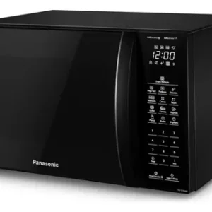 Microondas Panasonic Nn-st66nbru Black Glass 34L Dupla Refeição - Imagem 2