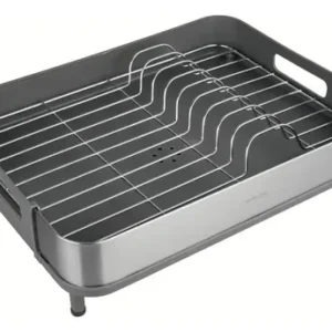 Escorredor Louça Tramontina Inox C/ Porta Talher Removível Cor Grafite - Imagem 4