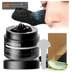 Lanbena 3.0 Máscara Facial Removedora De Cravos 30g Charcoal - Imagem 1