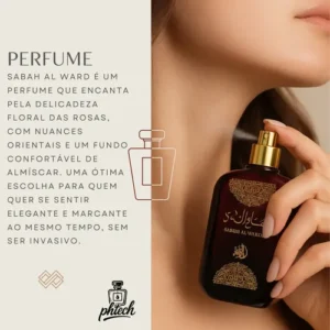 Perfume Sedutor Árabe Sabah 100ml Original Feminino - Imagem 3