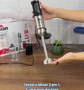 Mixer Turbo 3 Em 1 - 1000w 5 Velocidades Cor Preto - Imagem 13
