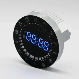Display Redondo Led Azul Compatível Micro-ondas Philco Pme31 - Imagem 6