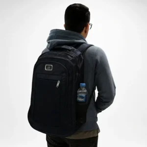 Mochila Grande Alça Reforçada Resistente Faculdade Trabalho - Imagem 4