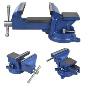 Morsa Torno De Bancada N°5 Profissional Com Mordente Fixo - Imagem 5