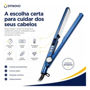 Chapinha Nano Titanium Profissional Prancha Bivolt - Imagem 10