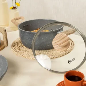 Jogo de Panelas Oster Marble Edition com 4 Peças de Cerâmica Antiaderente para Indução - Imagem 5