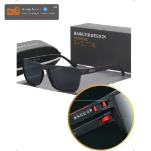 Óculos De Sol Masculino Polarizado Proteção Uv400 Original - Imagem 1