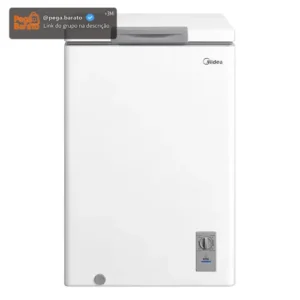 Freezer Horizontal 100l Inverter Bivolt Branco Midea Branco MDRC151FZD013 - Imagem 1