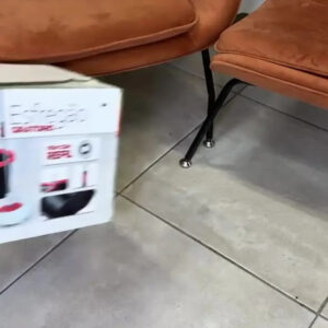 NYBC Giratório 140cm mop vermelho e preto em - Imagem 2