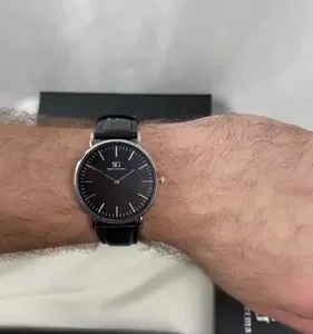 Relógio Masculino Saint Germain Murray Caixa Prateada de 40mm - Imagem 2