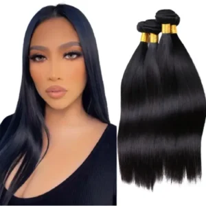 Cabelo Humano Liso Na Tela 60cm - 50 Gramas Mega Hair - Imagem 3