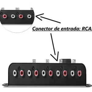 Processador de Áudio Digital Automotivo Stetsom STX2448 com Crossover e Equalizador - Imagem 6