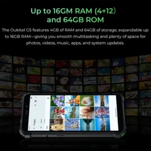 Cat B25 Oukitel G5 4gb 256gb Robusto Prova Agua Dual Sim 4g - Imagem 10