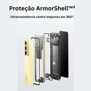 Celular Realme C75 256gb 8gb Prova D'água C/ Nfc + Brindes - Imagem 6