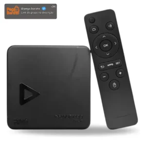 TV Box Proeletronic SmartPro PROSB-3000 4K, com Android 10 e 16GB - Imagem 1