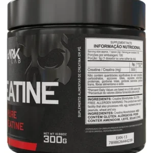 Creatina Monohidratada em Pote 300g 100% Pura Dark Lab - Imagem 3