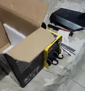 Máquina Solda Inversora Profissional Portátil E Potente Eletrica Eletrodo Mma Frequência 50/60 Hz - Imagem 2
