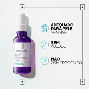 Sérum Antimanchas com Melasyl e Niacinamida para Todos os Tipos de Pele que Corrige Manchas Persistentes, Unifica o Tom e Ilumina, sem Perfume, Mela B3 La Roche‑Posay 15ml - Imagem 12