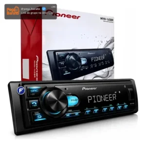 Som Automotivo Radio Pioneer Bluetooth Usb Lançamento Mp3 - Imagem 1