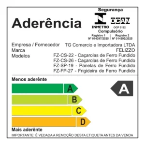 Kit Panelas Esmaltadas Ferro Fundido Inmetro Forno E Indução - Imagem 4