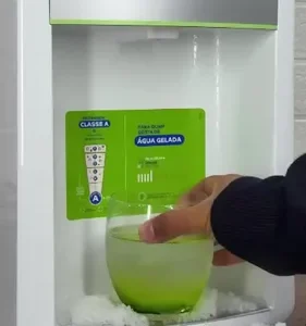 Purificador De Água Consul refrigerado Natural E Gelada com proteção antibactérias Bivolt Consul Branco - CPB34ASVNA - Imagem 9