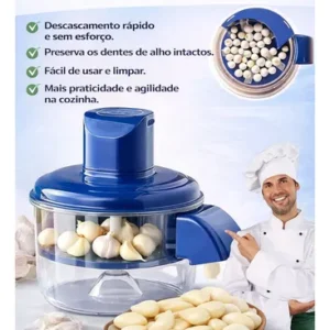 Descascador Elétrico De Alimentos Alho Legumes Frutas - Imagem 12