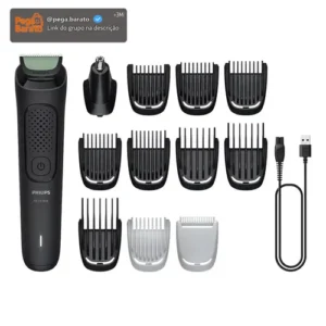 Multigroom Philips Mg3921/15 inclui 12 acessórios - Imagem 1
