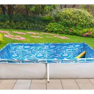 Piscina Retangular Pequena 1000 Litros Portátil - Mor - Imagem 4