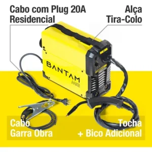 Máquina De Solda Mig Esab Bantam Mig Inversora Bivolt 110/220v - Imagem 3