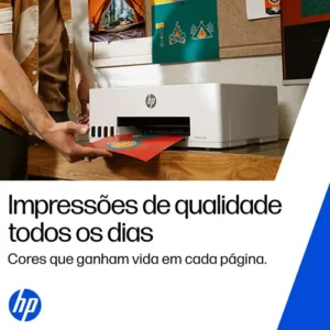 Impressora HP Smart Tank 210 Colorida 1 USB 2.0 de alta velocidade (dispositivo); 1 porta Wi-Fi 802.11b/g/n; 1 Wi-Fi Direct - 100 a 240 VCA - Imagem 8