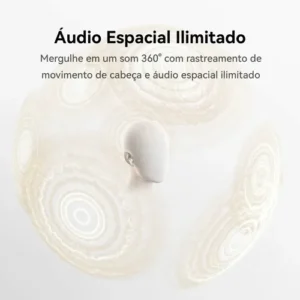 Fone de Ouvido Sem Fio HUAWEI FreeBuds Pro 5 Cancelamento de Ruído com IA de Motor Duplo Som Ultra Imersivo Chamadas Estáveis e Nítidas IP57 Até 38 horas Autonomia de Bateria Areia - Imagem 6