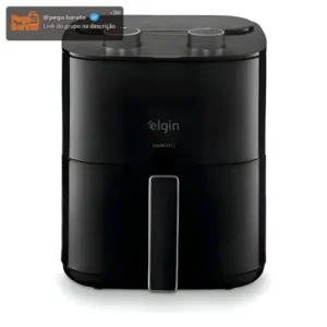Fritadeira Air Fryer Elgin Facilita Fry 3,5l Potência 1400w Cor Preto - Imagem 1