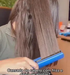 Chapinha Nano Titanium Profissional Prancha Bivolt - Imagem 2