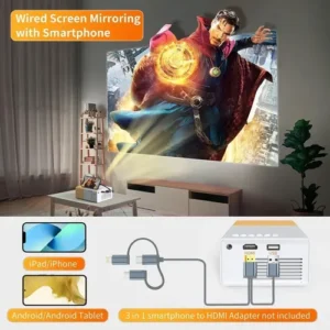 Projetor Portátil Mini Tv 4k - Imagem 12