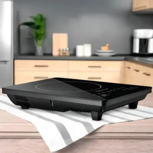 Cooktop De Indução 1 Boca Preto Com Trava De Segurança Painel Touch Screen - Imagem 4