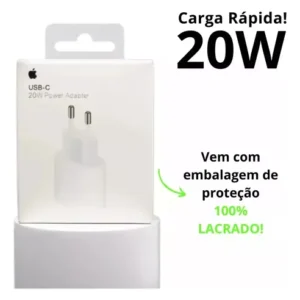 Carregador Fonte Iphone Original 20w Apple Tipo C Turbo - Imagem 5