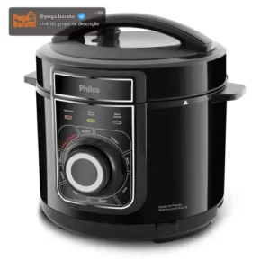 Panela De Pressão Philco Ppp02pi Inox Multifuncional 5l Cor Preto - Imagem 1