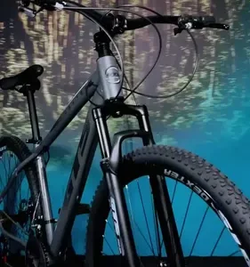 Bicicleta aro 29 Gts Dexter 24 velocidades freio a disco cor grafite com preto tamanho do quadro 17 - Imagem 6