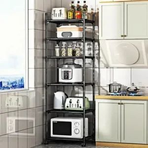 Prateleira De Cozinha De Aço, 5/6prateleira De Armazenamento - Imagem 4