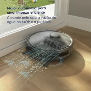 Robô Aspirador Electrolux 4 em 1 Wi-Fi Experience até 1h40 Mapeamento Cinza (ERB61) Bivolt - Imagem 6
