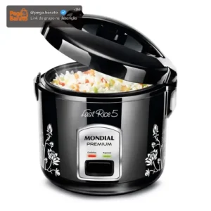 Panela De Arroz Fast Rice 5 Premium Mondial 400W - NPE-08-5X - Imagem 1