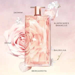 Idôle Lancôme, Perfume Feminino Eau de Parfum Fragrância Chipre Floral com Notas de Rosas Centifolia, Damascena e Jasmim e Toque Frutado Cremoso, 50ml - Imagem 4