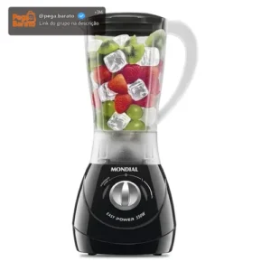 Liquidificador Easy Power 1,9 L 550 W Preto Mondial - Imagem 1