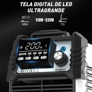 Máquina De Solda Inversora Digital Bivolt 110v/220v Dobevi Azul - Imagem 2