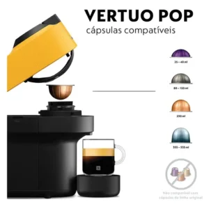 Cafeteira Nespresso Vertuo Pop Amarelo Manga - Imagem 10