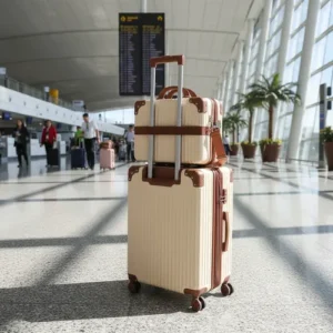 Mala De Viagem 10kg Promoção Rodas 360° Miami Com Frasqueira - Imagem 3