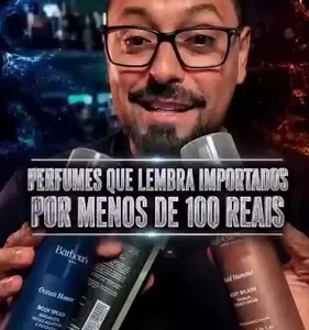 Kit 3 Body Splash Masculino Homme Desodorante Barbours 200ml - Imagem 2